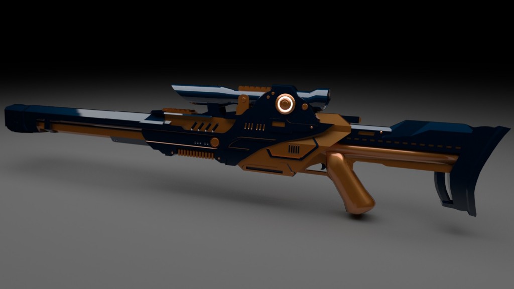 Sci-Fi Sniper-Rifle preview image 1